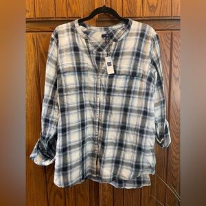 GAP Factory plaid - XL
